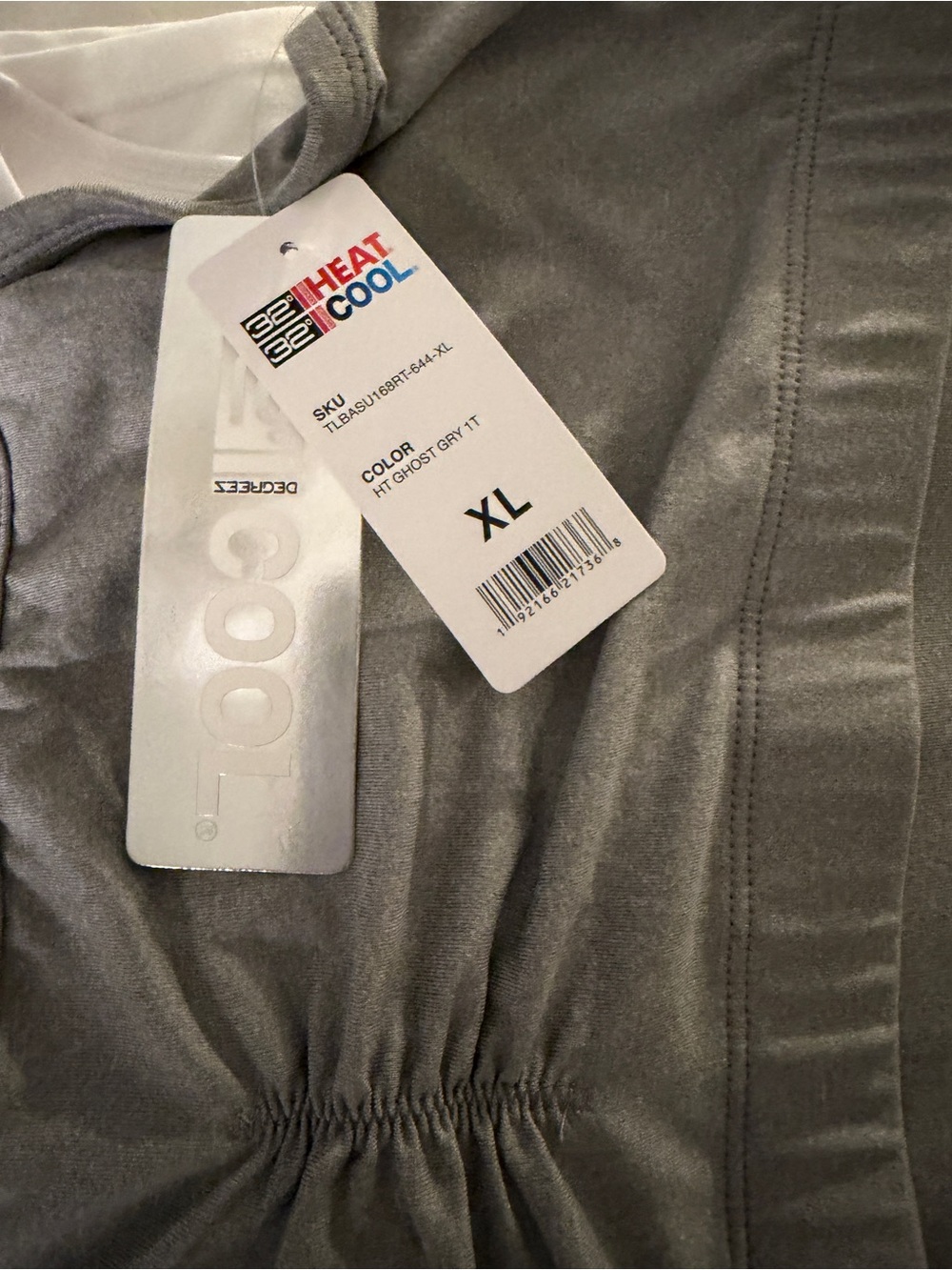 32 degrees cool white top and sport bra xl